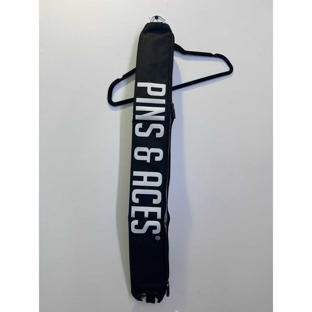 Pins & Aces Beer Sleeve Golf Bag Cooler Unisex OS Black Insulated 7-Can Bag